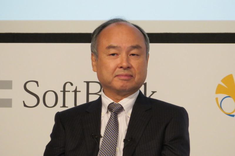 左＝孫正義氏　右＝五神真氏