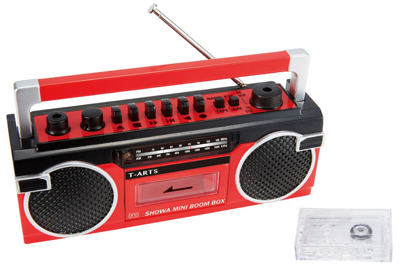 テレビやラジカセやレコードプレーヤーの、高機能ミニチュア玩具をレビューしました。