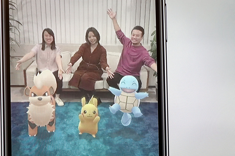 一緒に撮影することも