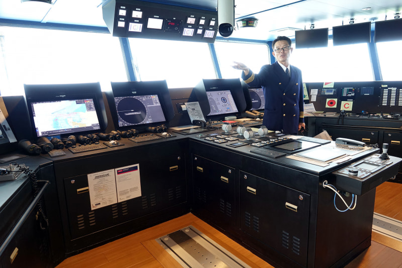 デジタル化された海図