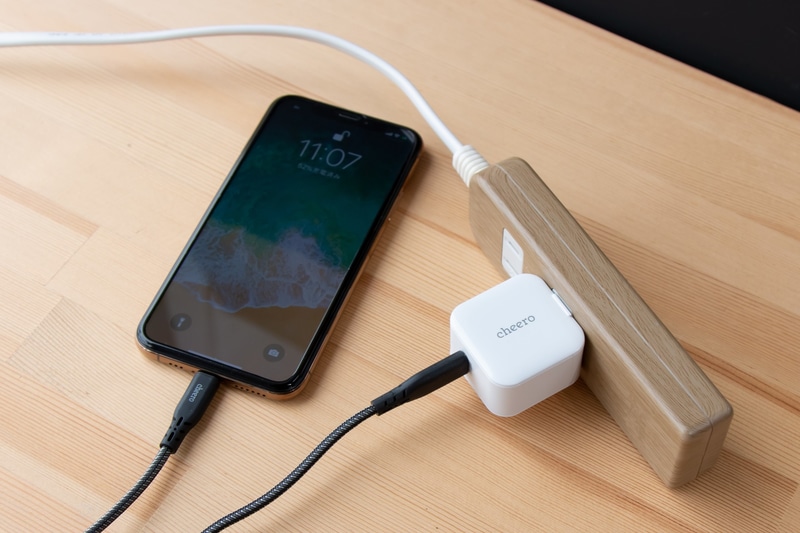 cheero USB-C PD Charger 18W mini（CHE-329）