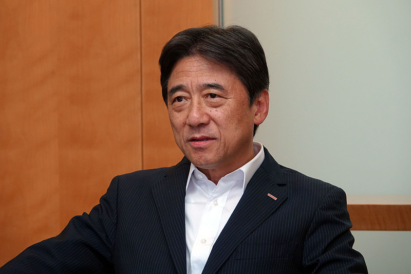 NTTドコモ 代表取締役社長 吉澤和弘氏（2019年7月撮影）