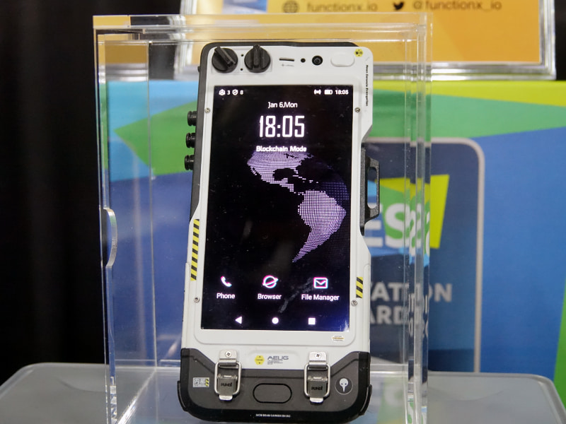 ブロックチェーン採用端末のBOB