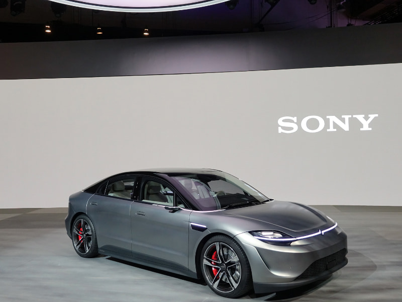 CESで発表され、大きな話題を集めたVISION-S