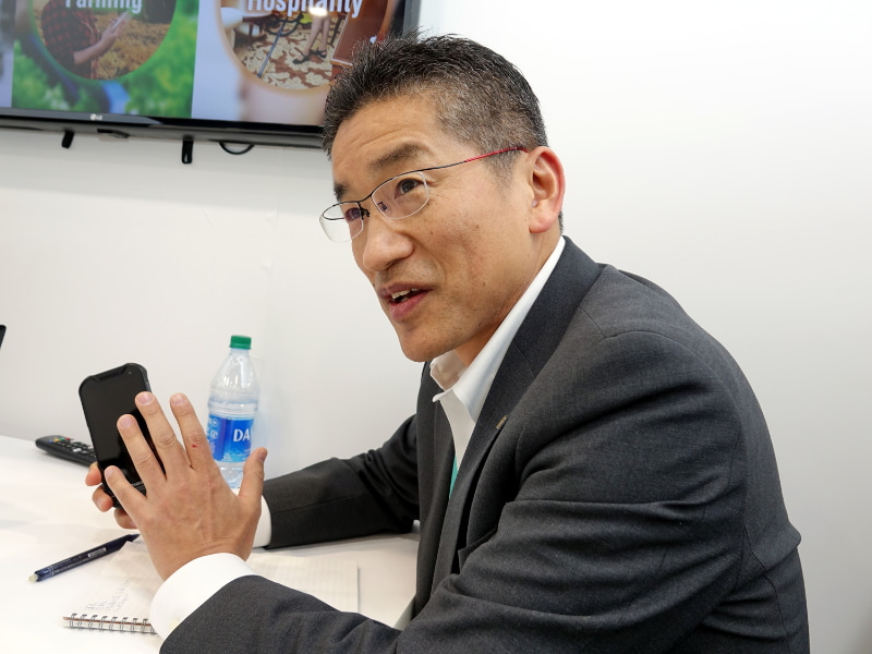 飯野氏は米国でバイスプレジデントを務める