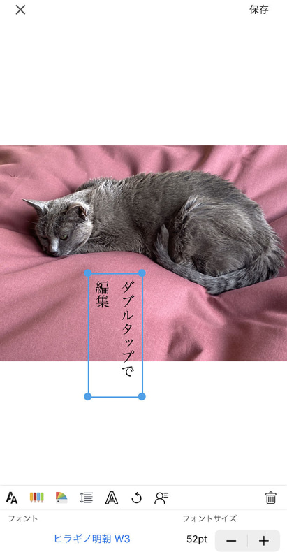 こちらも同様にメッセージを書き込んでみた。なかなか愉快♪