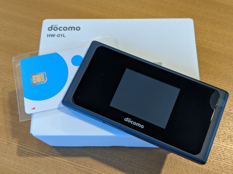モバイルWi-Fiルーター「HW-01L」を購入