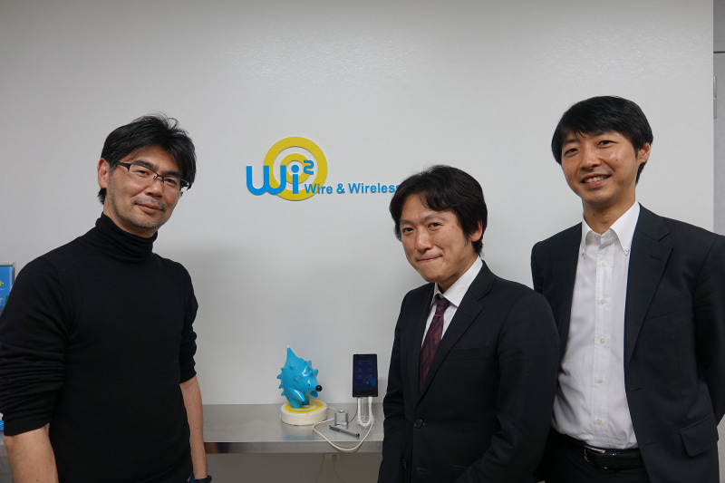 新プランに携わった3名。左からワイヤ・アンド・ワイヤレス 取締役 小松直人氏、企画部 副部長 相原円氏、企画部 商品企画チーム アシスタントマネージャー 大町健氏