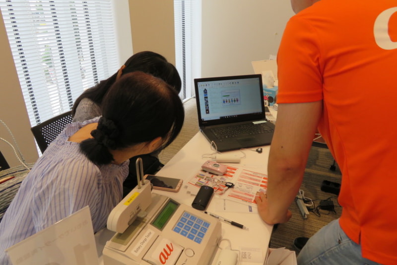 2019年7月 au SHINJUKU開催時の様子