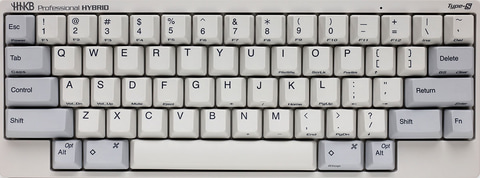 【美品】ハッピーハッキング　キーボード PFU ハッピーハッキングキーボード HHKB Professional BT 英語配列/無
