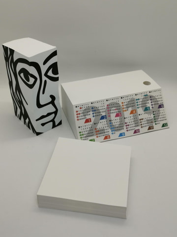 珈琲好きにトラベラーリッド付きのチルドカップ型メモ「Coffee Notes