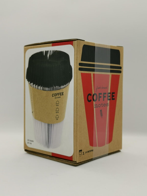 今回のCoffee Notesもチルドカップとトラベラーリッドにオマージュしたメモだ。不安定なスタイルだからなのか、やけに厳重なパッケージに入っている