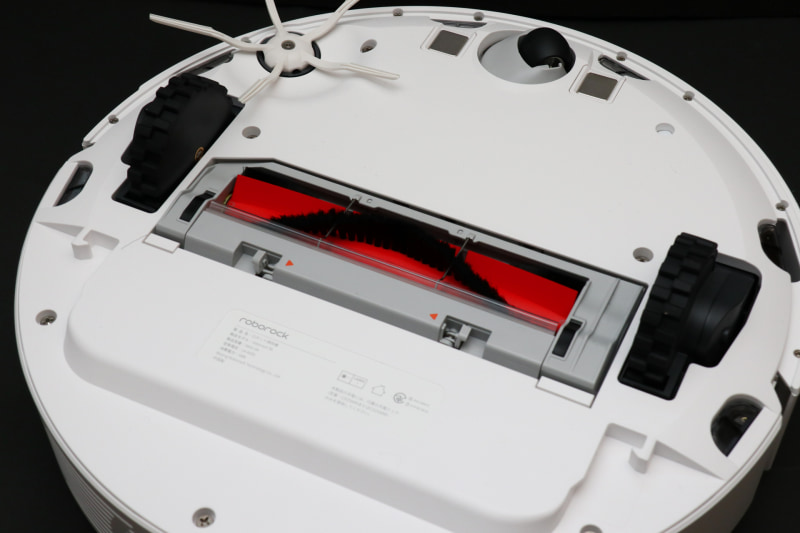 裏返して掃除部分