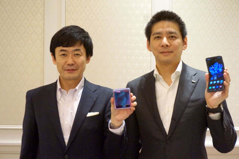 松田氏（左）と長谷川氏（右）