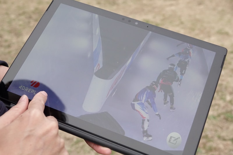 アングルの変更は自由自在といった印象。細部の確認も容易にできる