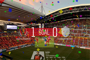 スマートグラスを通じた体験イメージ