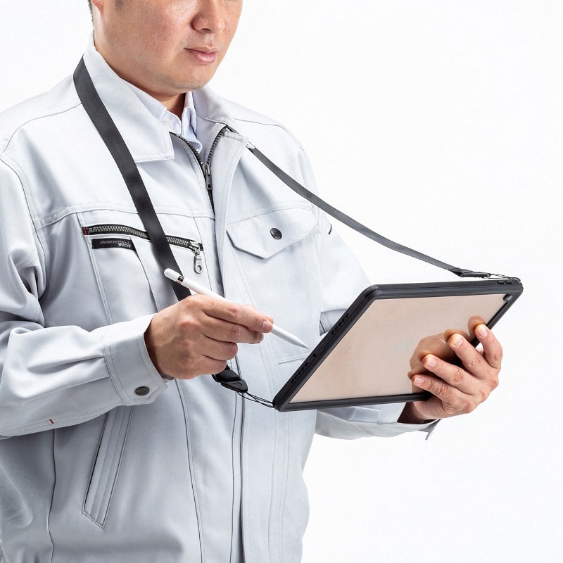 ネックストラップ装着時のイメージ