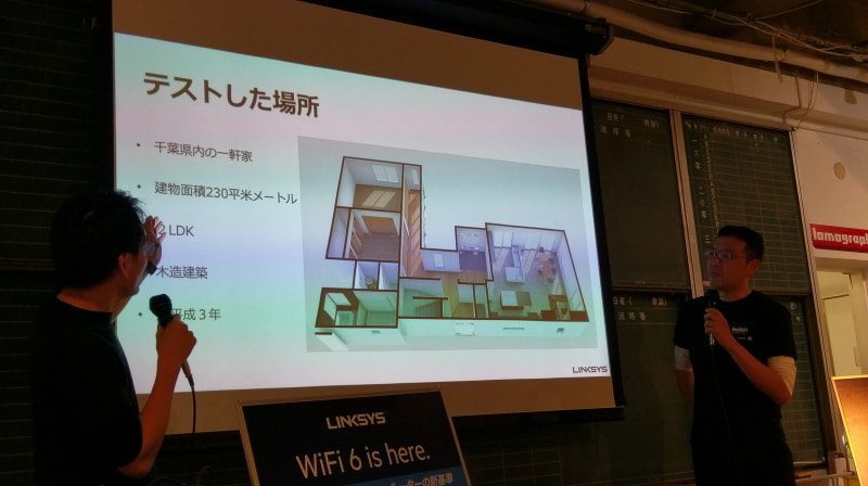 実験の住宅はシャオ氏亭とのこと