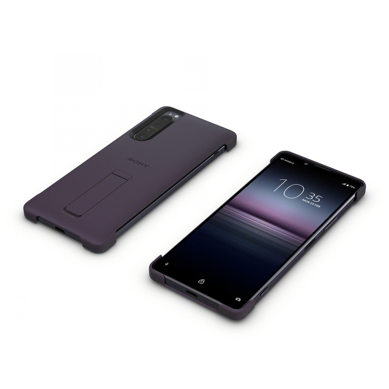 Xperia 1 II Style Cover with Stand（XQZ-CBAT）