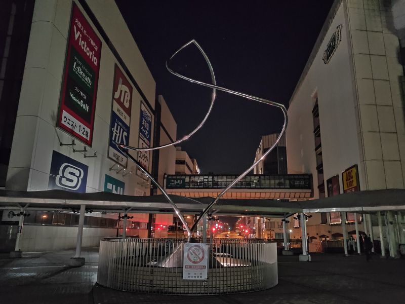 周りが暗いところではノイズが気になる