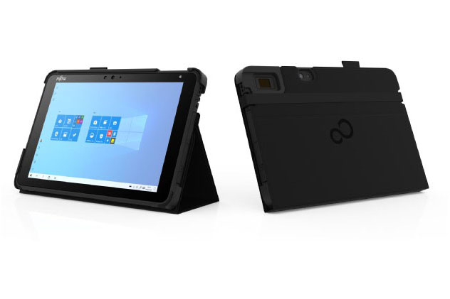 左から「<a href="https://www.fujitsu-webmart.com/pc/ui054?WEB_STYLE=FMV-NCS70" class="strong bn" target="_blank">フォリオカバー</a>」「<a href="https://www.fujitsu-webmart.com/pc/ui054?WEB_STYLE=FMV-NDS36A" class="strong bn" target="_blank">拡張クレードル</a>」「<a href="https://www.fujitsu-webmart.com/pc/ui054?WEB_STYLE=FMV-NCS64" class="strong bn" target="_blank">専用キャリングケース</a>」。他に「<a href="https://www.fujitsu-webmart.com/pc/ui054?WEB_STYLE=FMV-NPR44A" class="strong bn" target="_blank">USB Type-Cポートリプリケーター</a>」まであったりする。