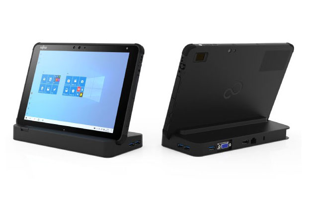 左から「<a href="https://www.fujitsu-webmart.com/pc/ui054?WEB_STYLE=FMV-NCS70" class="strong bn" target="_blank">フォリオカバー</a>」「<a href="https://www.fujitsu-webmart.com/pc/ui054?WEB_STYLE=FMV-NDS36A" class="strong bn" target="_blank">拡張クレードル</a>」「<a href="https://www.fujitsu-webmart.com/pc/ui054?WEB_STYLE=FMV-NCS64" class="strong bn" target="_blank">専用キャリングケース</a>」。他に「<a href="https://www.fujitsu-webmart.com/pc/ui054?WEB_STYLE=FMV-NPR44A" class="strong bn" target="_blank">USB Type-Cポートリプリケーター</a>」まであったりする。