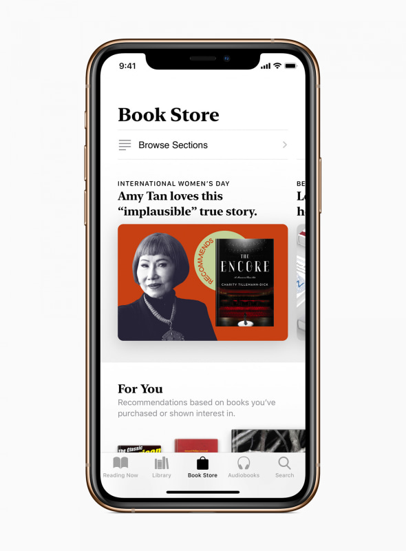 Apple Booksでの特集