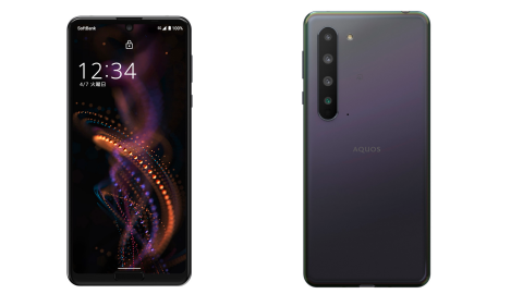 ソフトバンクから「AQUOS R5G」、5G対応で8K動画撮影も可能