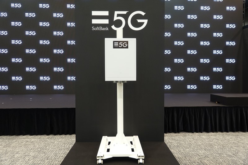 SoftBank 5Gの通信設備