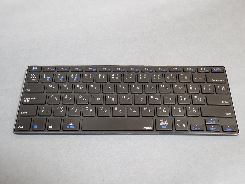 まるで一枚の板のように見える「Rapoo E6080」