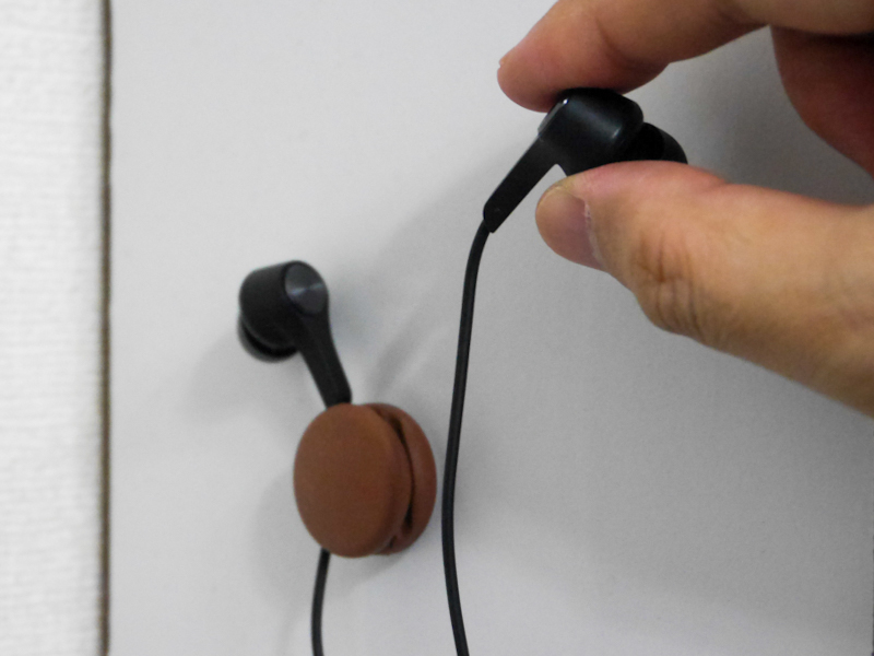 取り外しも簡単。身近な整理整頓にぴったりだ