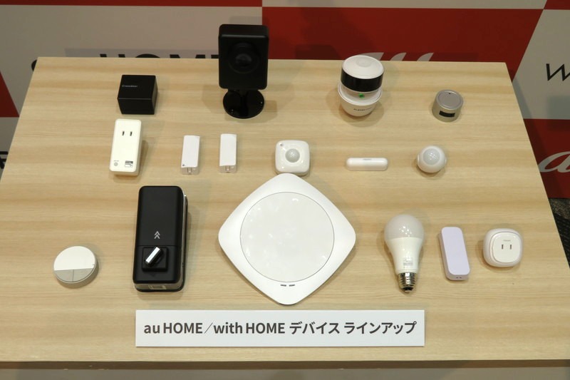 au Homeのラインアップ