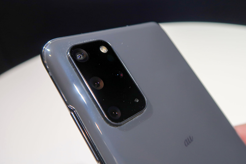 Galaxy S20＋のカメラ部