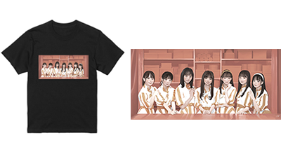雪下まゆ描き下ろし限定イラストTシャツ（イメージ）