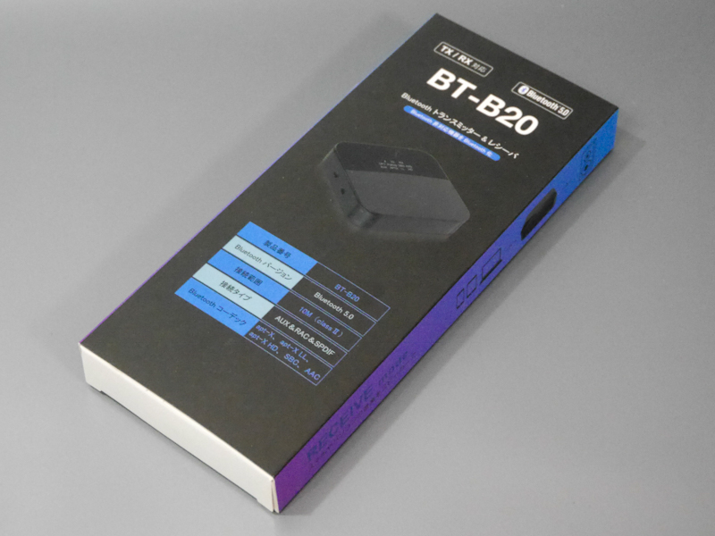国内メーカーの製品で、apt-Xはもちろんapt-X LLやapt-X HDにも対応する。2台との同時接続にも対応する