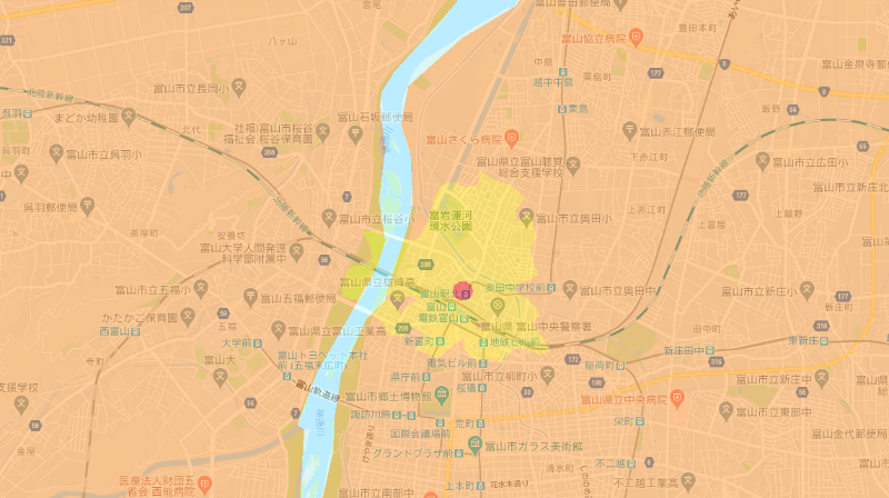 秋田県、富山県、石川県。それぞれ夏以降面展開予定の地域がある