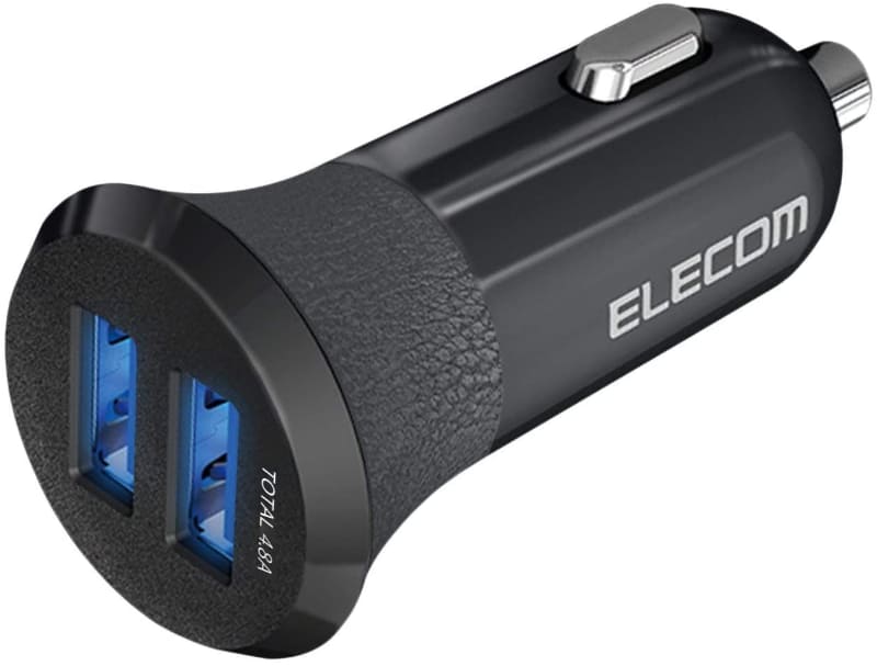 エレコム カーチャージャー EC-DC03BK