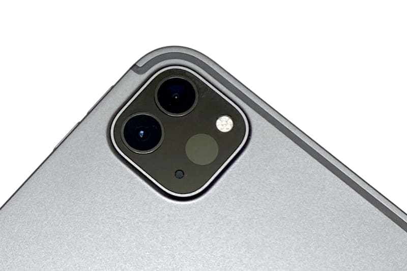 11インチiPad Pro 2020年モデルのデュアルカメラ