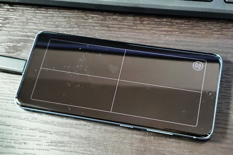 タッチパッドに切り替えたところ