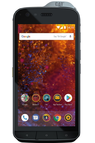 カメラで体表面温度を測定できる「CAT S61」、兼松