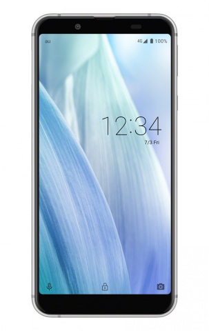 au、省電力IGZOディスプレイと耐衝撃性能を備えた「AQUOS sense3 basic