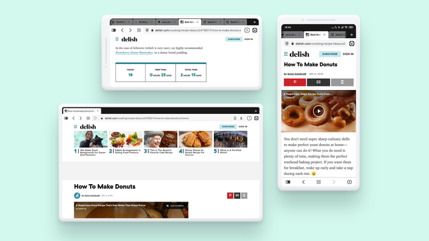 多彩な表示モード