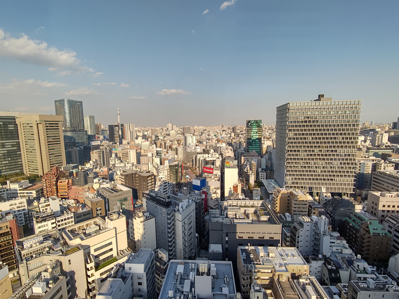 超広角（48M）で撮影。歪み補正を100％効かせたもの