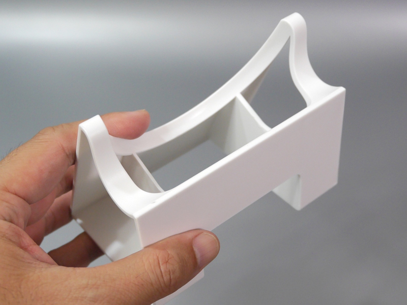 上から見たところ。内部は空洞になっている