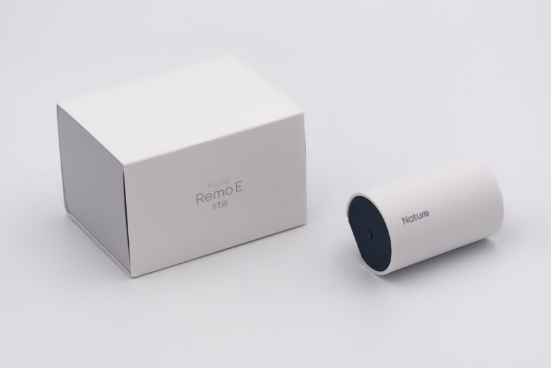 家庭の全消費電力をリアルタイムでチェックできる「Nature Remo E lite」