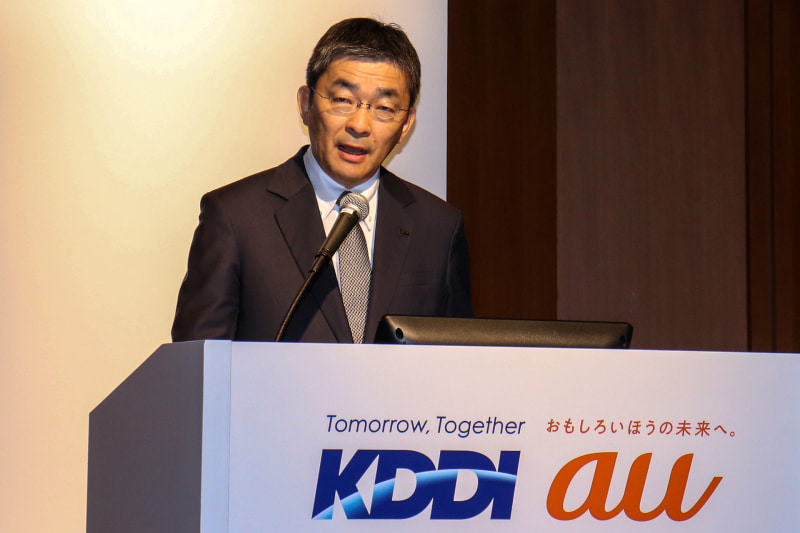 KDDI高橋社長