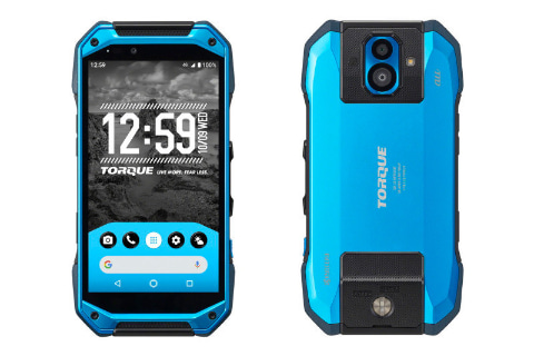 TORQUE G04 au バッテリ取り外し可 OS⑩ 4/64GB 585 バッテリーと外装が交換可能！ au 2019年夏の新機種 「TORQUE