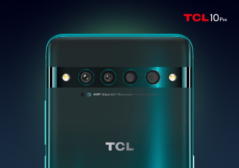 送料無料】TCL 10 Pro Ember Gray SIMフリー エンバーグレイ 6400万