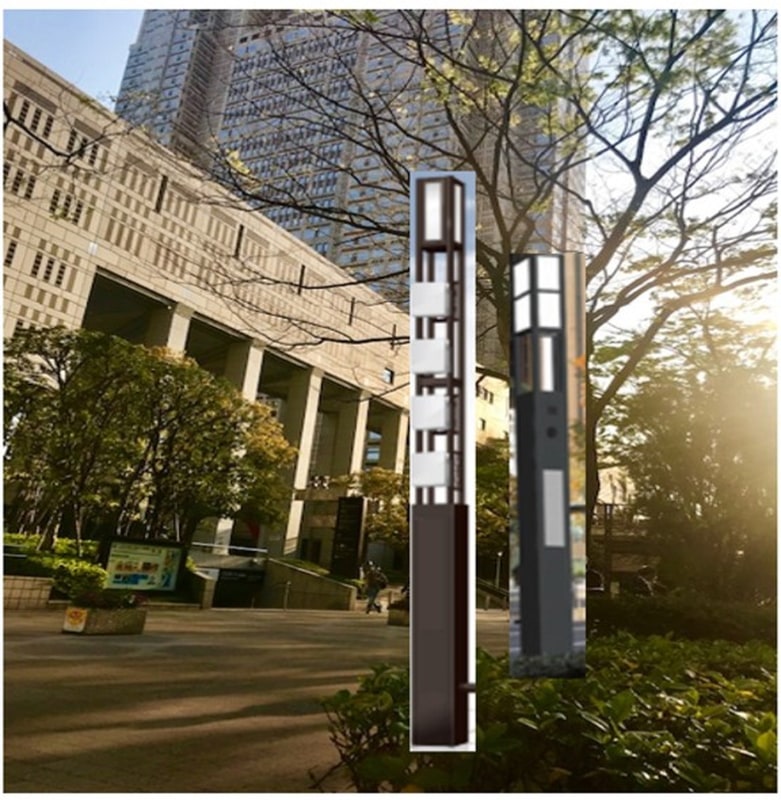 スマートポールの設置イメージ