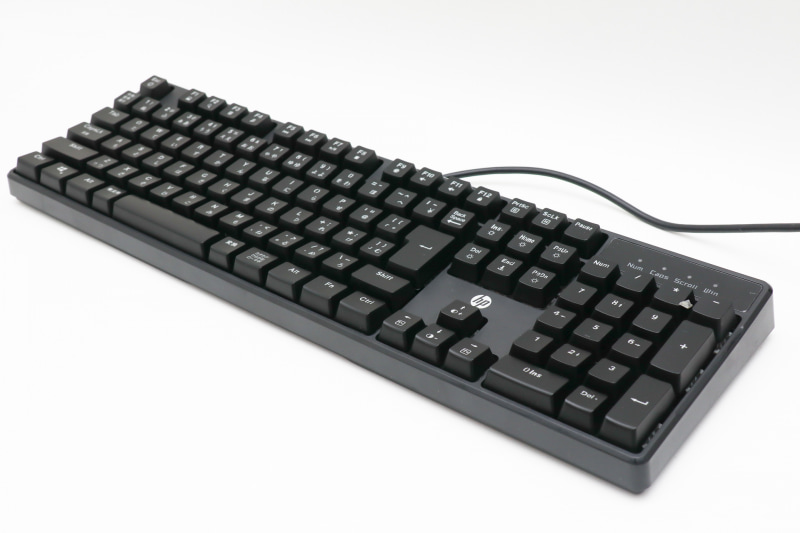 斜めに見ると少し高さがあることがわかる